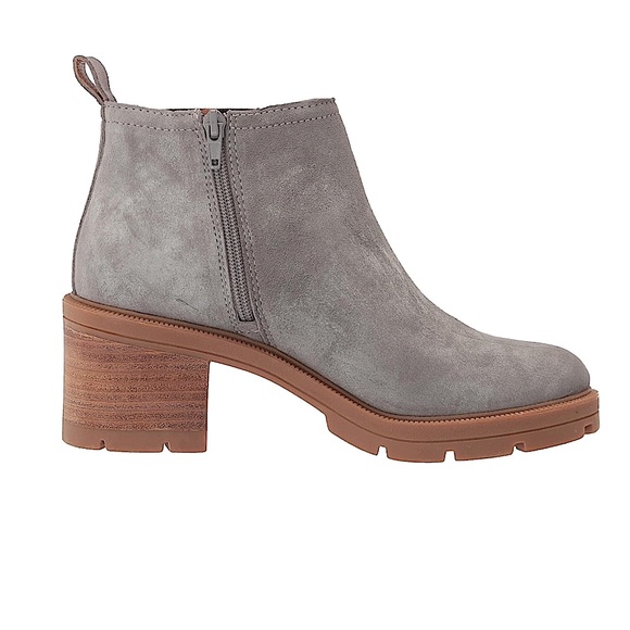 HP 🎉 light gray Lucky Brand sumah ankle boot | anti-slip | heeled ankle booties - Picture 3 of 7